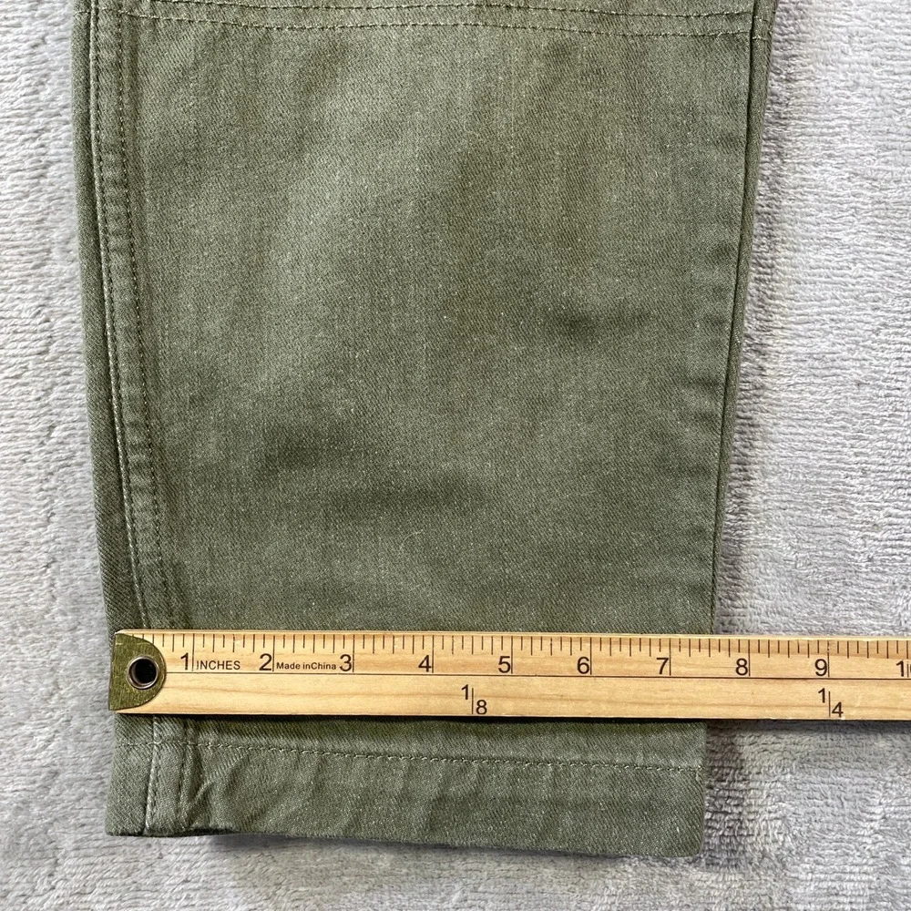 Banana Republic Surplus Cargo Pants Mens 36x30 Green Tapered Military Casual